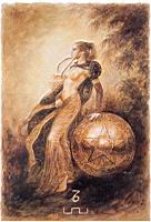 Luis Royo - Black Tarot - The Labyrinth Tarot, 28
